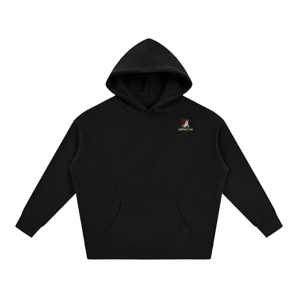 Dead Inside Oversize Fleeced Hoodie