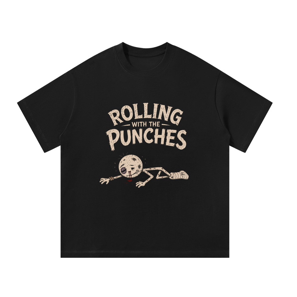 Rolling With The Punches Unisex Oversized T-Shirt
