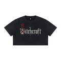 Witch with a B Cotton Crop T-Shirt