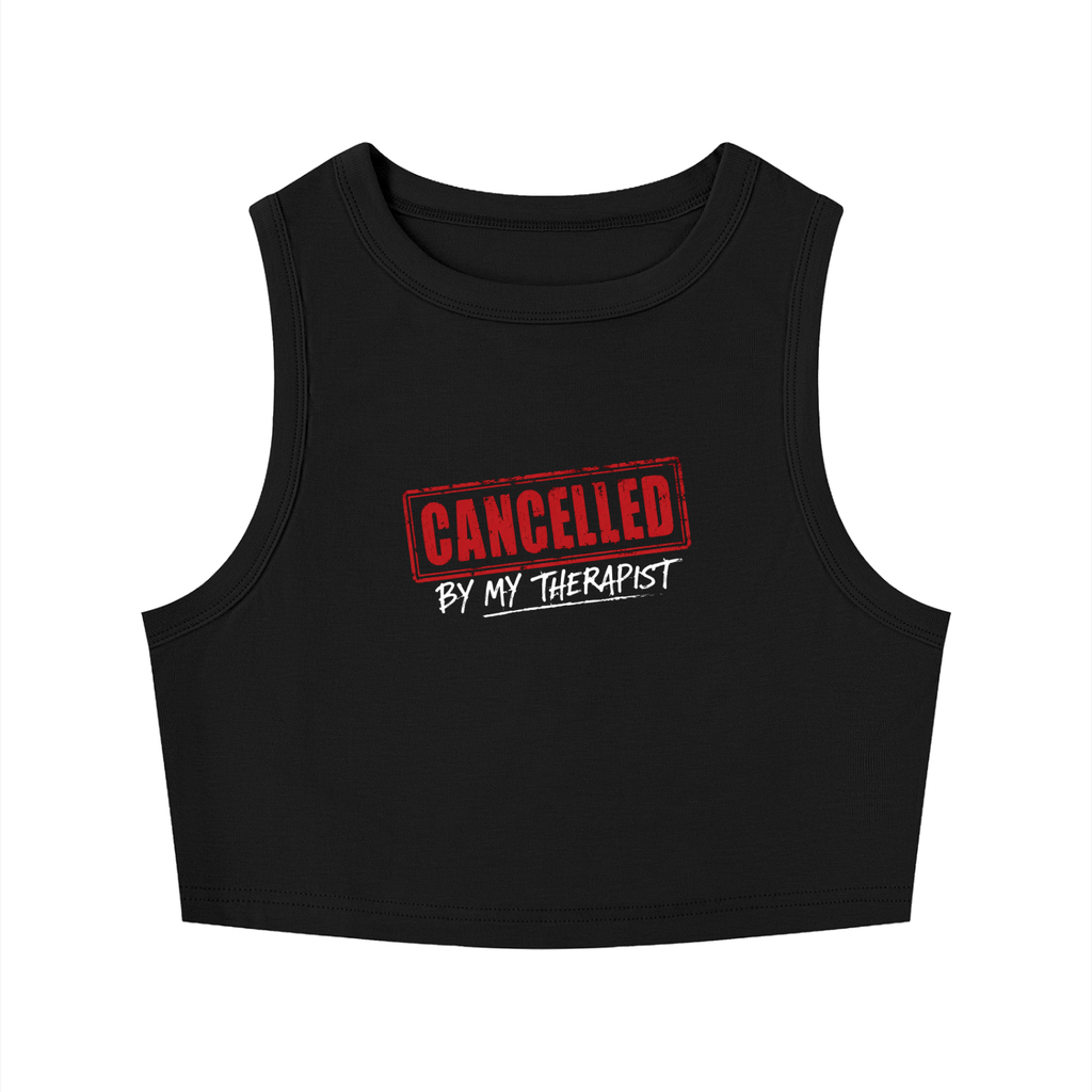 Women's Tight Crewneck Crop Tank Top