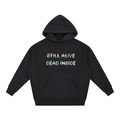 Dead Inside Oversized Fleece Hoodie