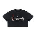 Witch with a B Cotton Crop T-Shirt