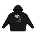 Earth blows Oversize Fleeced Hoodie