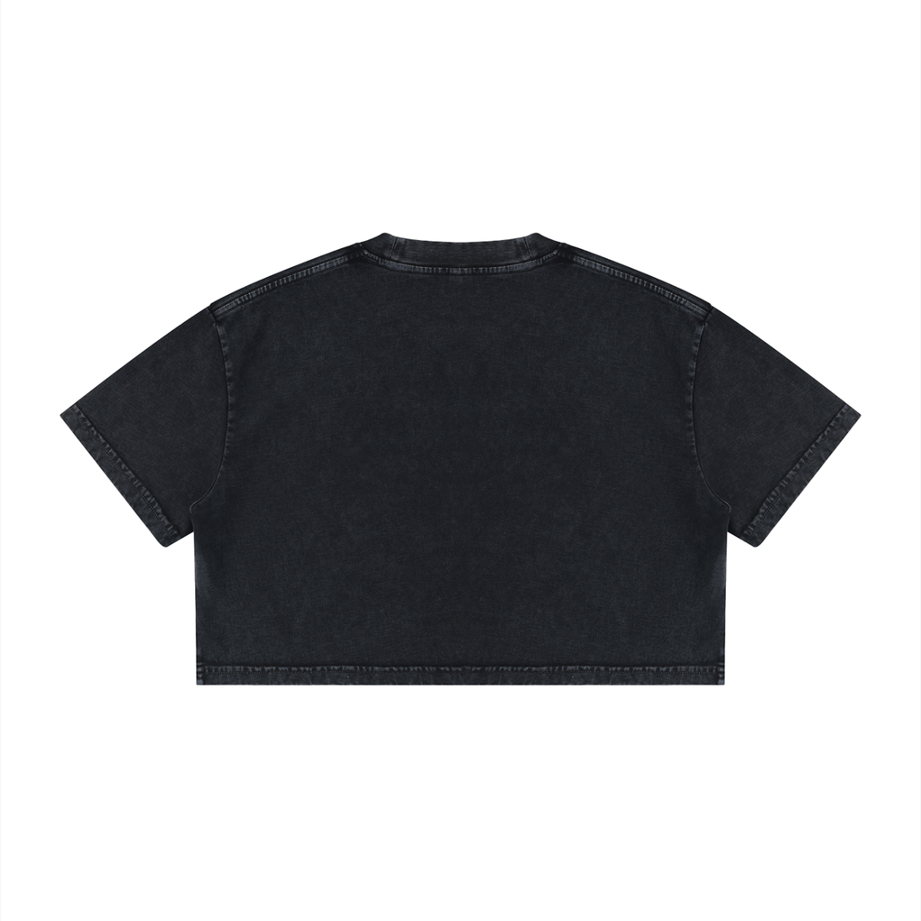 Witch with a B Cotton Crop T-Shirt