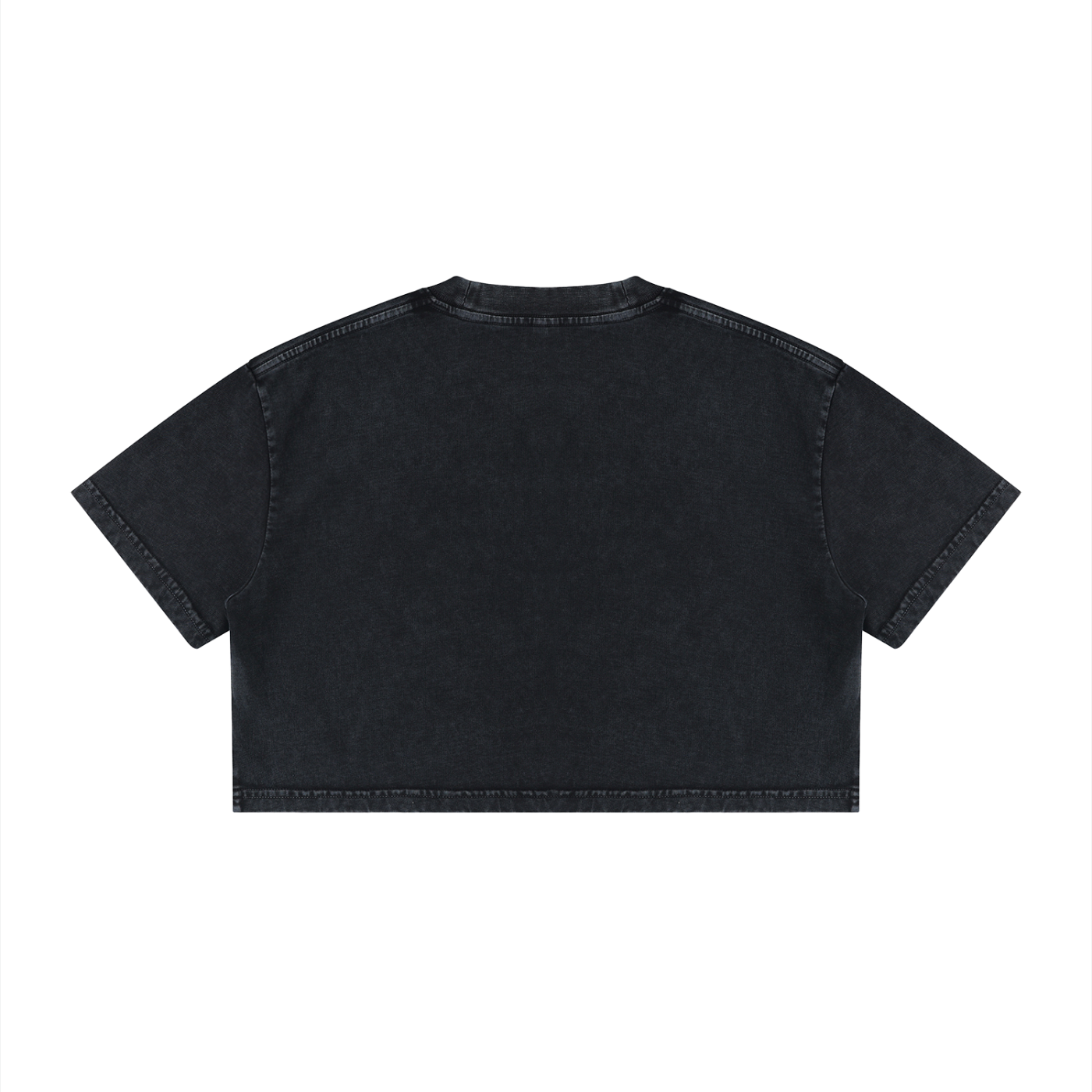 Weird Friends Cotton Crop T-Shirt