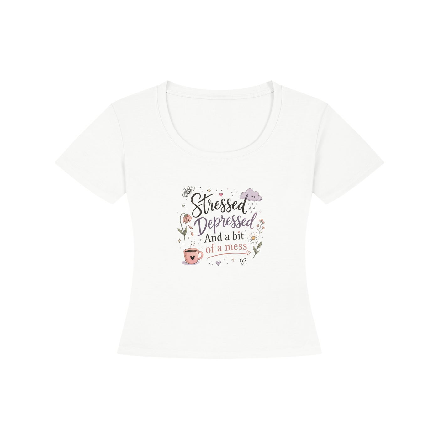Stressed depressed Baby T-Shirt