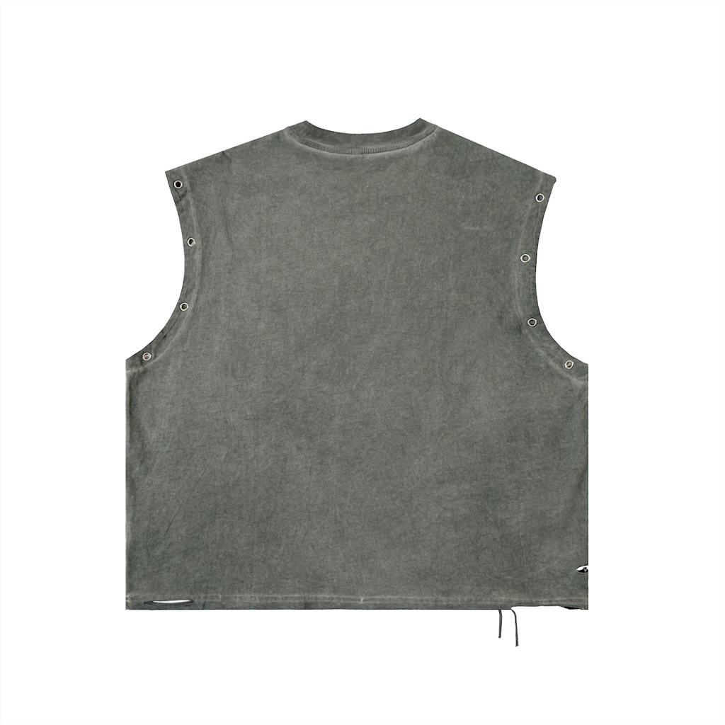 Distressed Dead Inside Tank Top