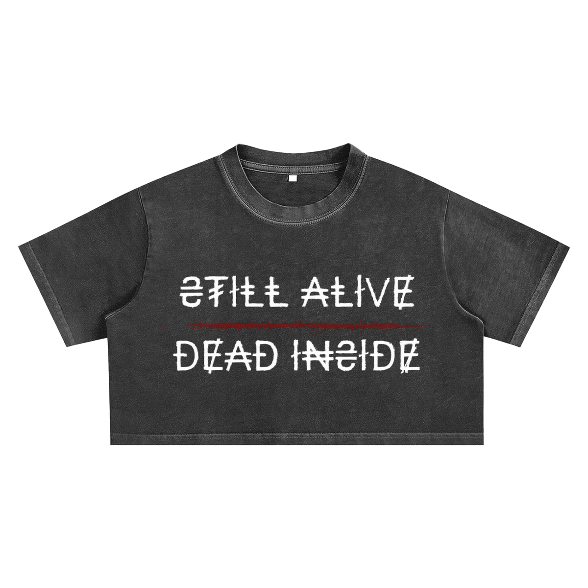 Dead Inside Crop T-Shirt
