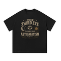 Astigmatism Unisex Oversized T-Shirt