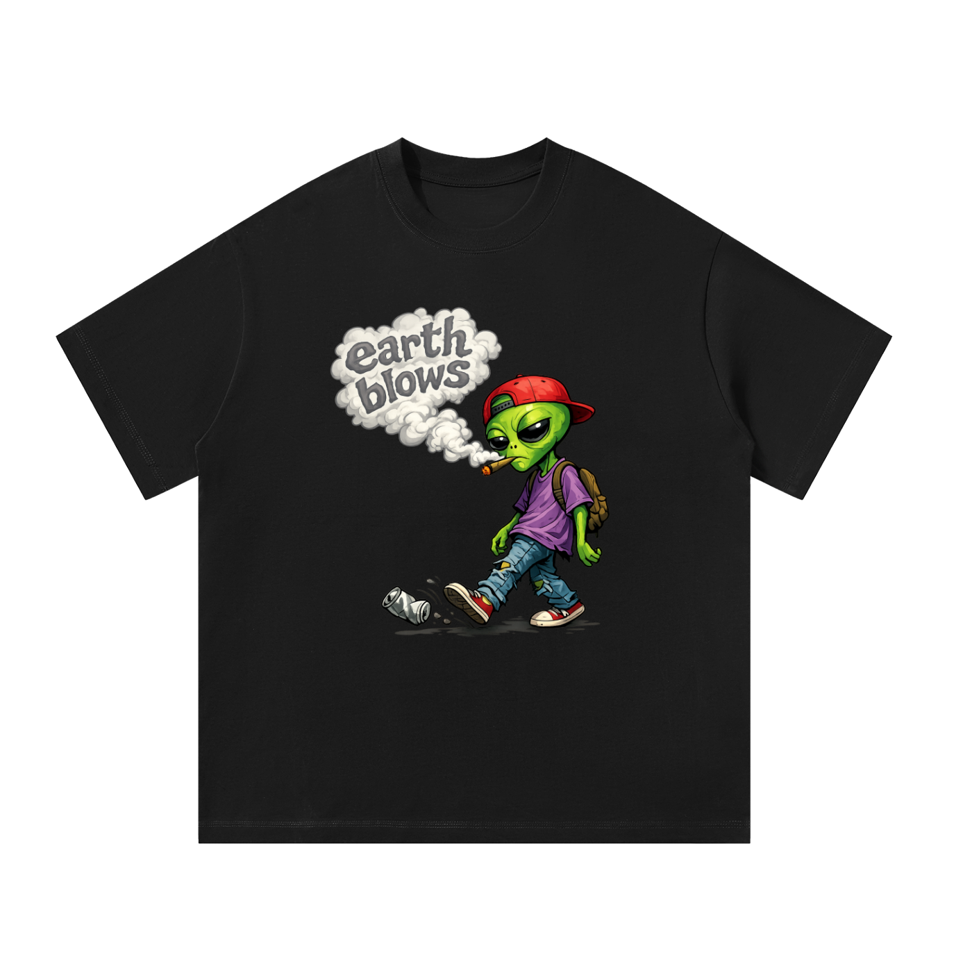 Earth blows Unisex Oversized T-Shirt