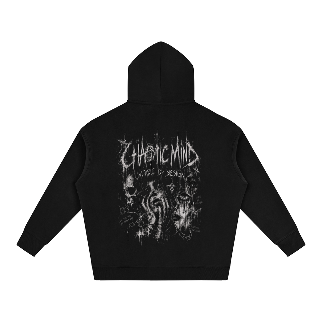 UNSTABLE Oversize Fleeced Hoodie