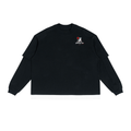 Chaos Demon Paneled Layer Color Block T-Shirt